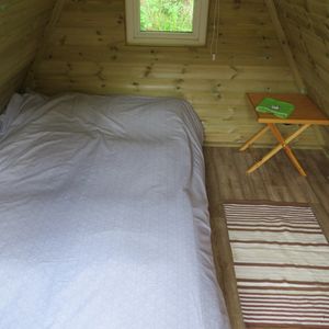 Inside of Camping Pod