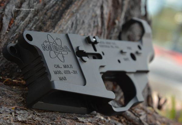 Mega Arms Billet Ambi AR-15 Lower GTR-3H