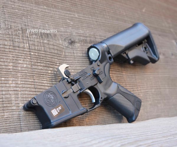 LWRC Complete Ambi AR-15 Lower 5.56mm M6IC W/ Rear Sling Mount