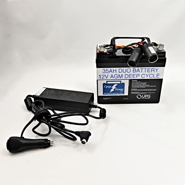 CLDE: ResMed S9 35AH Battery and Power Converter 4-8 Nights (Charger Not Included)
