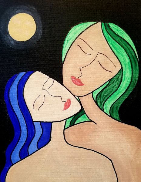 Sweet Dreams. 8x10 acrylic on canvas
