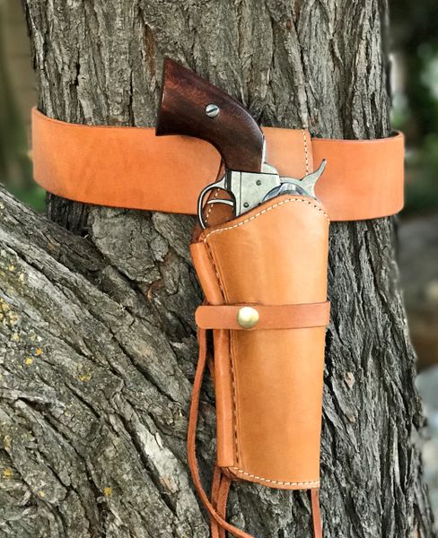 Leather Holster and Belt