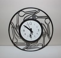 Iron kitchen clock