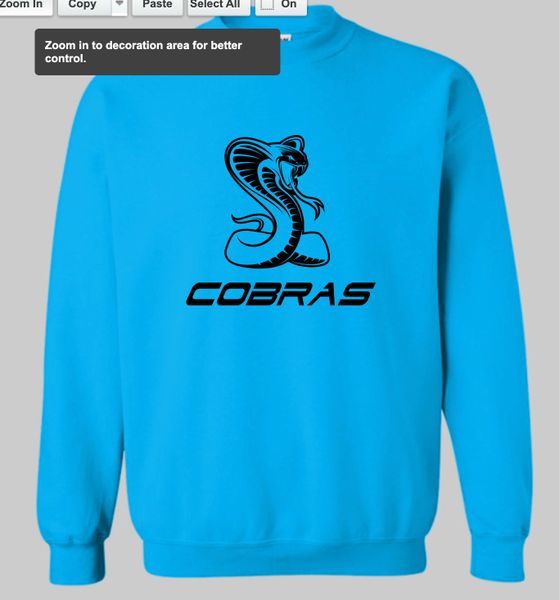 Cobras Spirit wear Crew Neck Sweatshirt