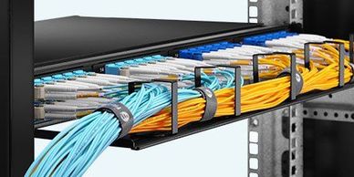 Custom low voltage wiring with fiber cable