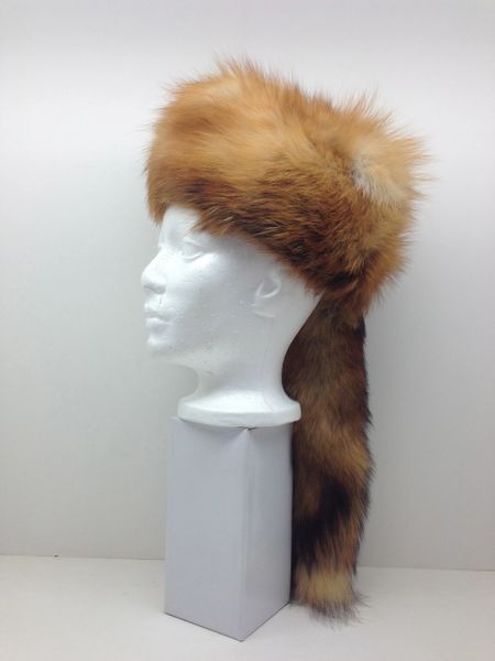 Trapper fur hat - Red fox