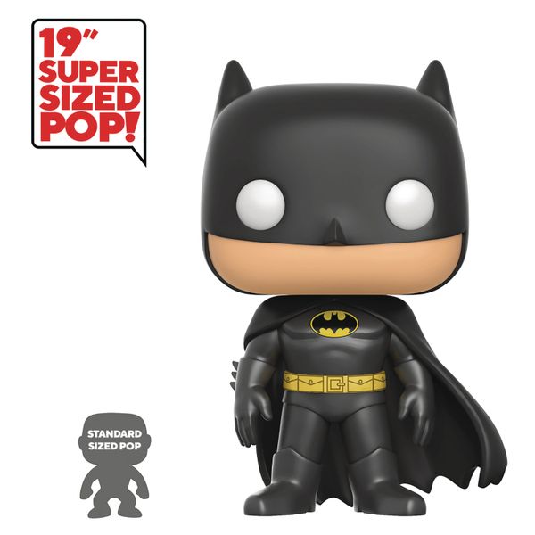 POP HEROES DC 19IN BATMAN VINYL FIGURE