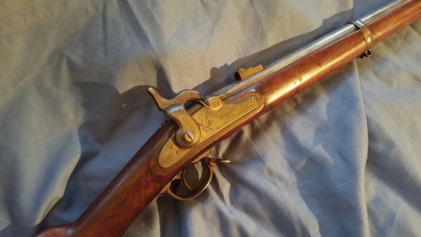 1863 RIFLE MUSKET - S.N. & W.T.C. FOR MASSACHUSETTS