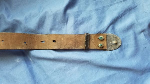 US BELT AND PUPPY PAW BUCKLE