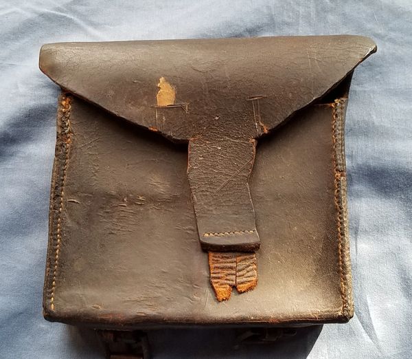 ATLANTA CARTRIDGE BOX SUSAT Civil War Antiques