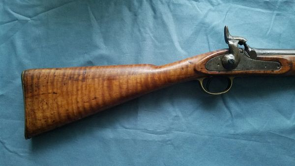 1853 ENFIELD ARTILLERY CARBINE WITH SINCLAIR HAMILTON MARKS