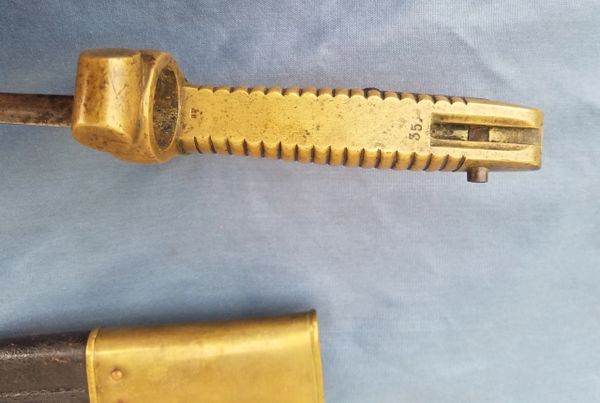 1855 Harpers Ferry Rifle Bayonet