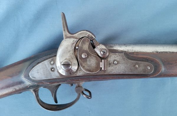 1816 MUSKET - REMINGTON ALTERATION. DATED 1855