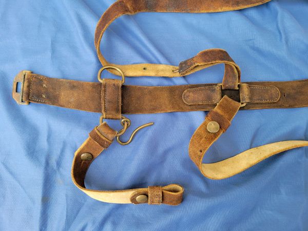 M1851 Buff Leather Sword Belt / SOLD