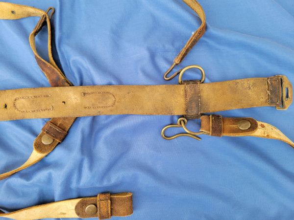 M1851 Buff Leather Sword Belt / SOLD