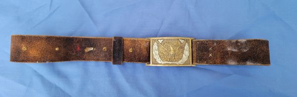 BUFF LEATHER NCO BELT