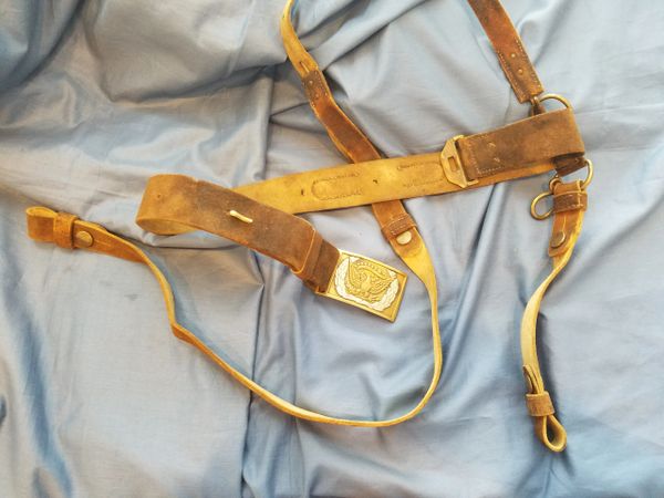 M1851 Buff Leather Sword Belt / SOLD