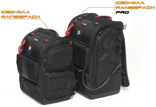 Double Alpha Academy ® Ballistic Range Bag - Black