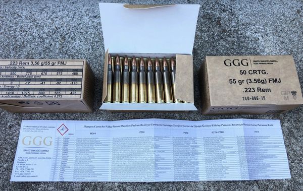 223 Ammo Box  50 Round Capacity