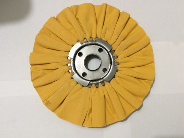 10 x 3 Yellow Airway Buffing Wheel 16 Ply