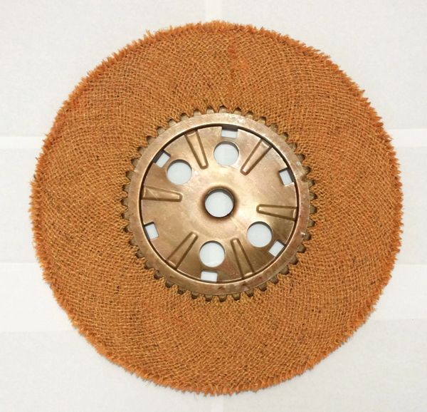 16 X 7 inch Treated Bias Sisal Buffing Wheel Bayland Products Inc