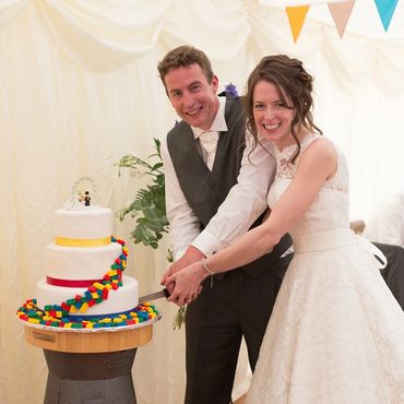 lego wedding cake