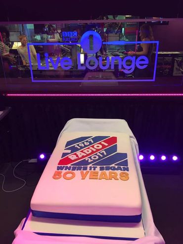 BBC Radio 1 50th anniversary cake