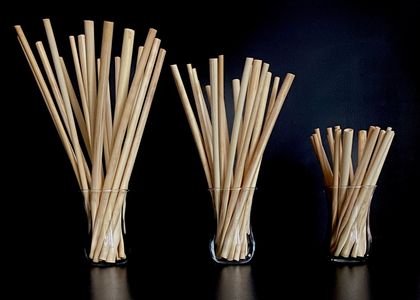 Go Straw drinking straws of three different sizes