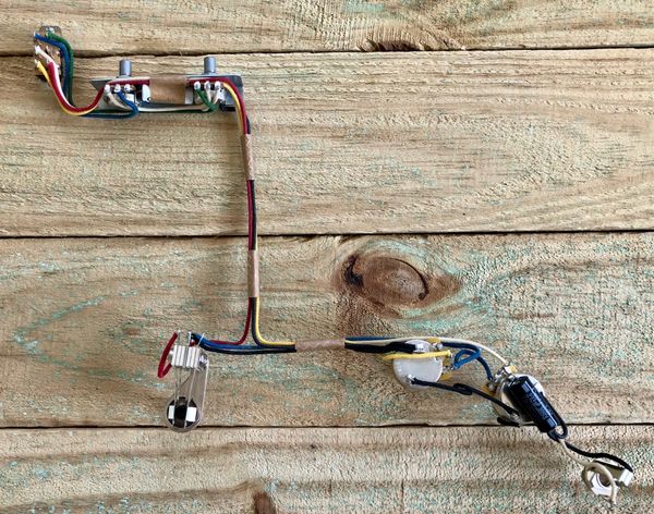 Fender Jazzmaster 500K MOD Wiring Harness