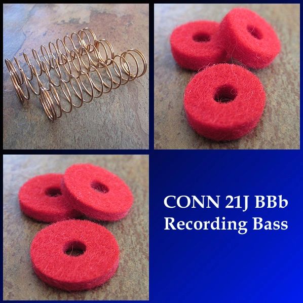 CONN 22J BBb RECORDING BASS Rebuild Kit - Tune-Up Kit