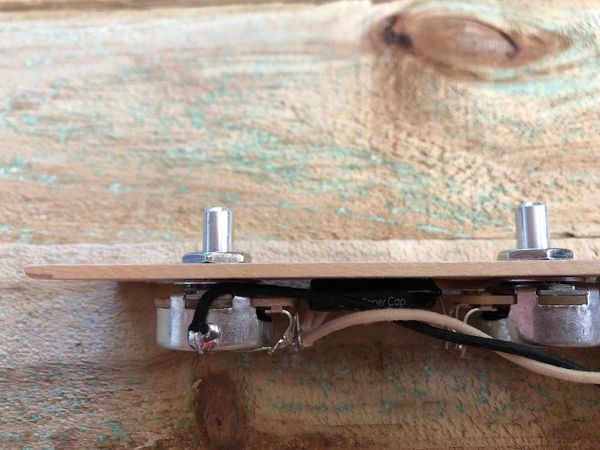FENDER® Reverse Telecaster Wiring Harness CTS Pots - Oiled ... switchcraft input jack wiring diagram 