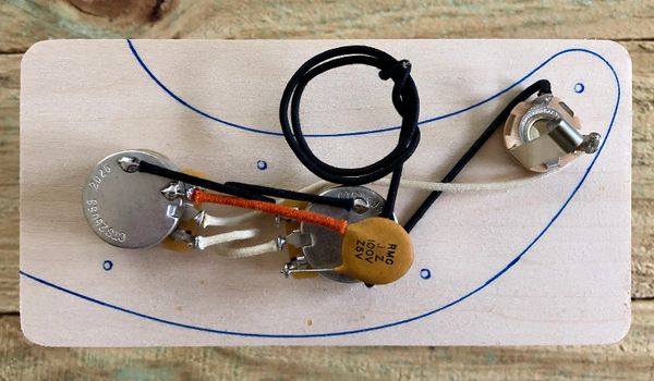 Fender P Bass - Precision Bass 62' Style Wiring Harness ...