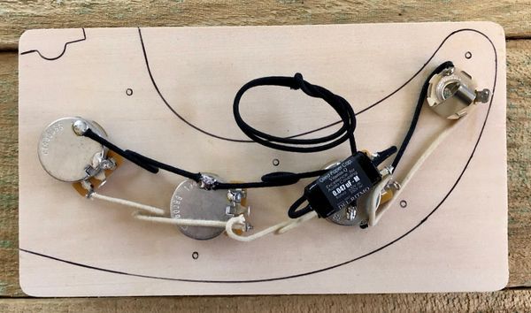 Fender P/J Bass Wiring Harness 500K Model