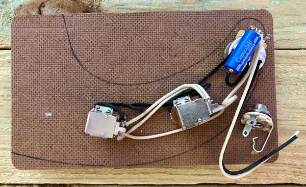 Fender P/J Bass Series Parallel Wiring Harness