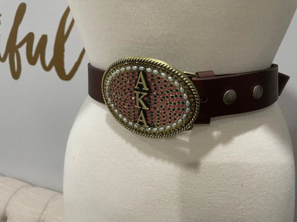 Delta rhinestone sorority belt – Tauntus Beauty Bar