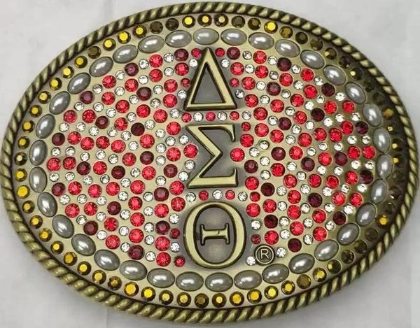 Delta rhinestone sorority belt – Tauntus Beauty Bar