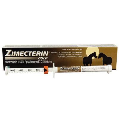 Zimecterin Gold Dewormer Paste for Horses, 7.35gm , Boehringer Ingelheim 72055