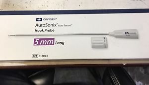 Hook Probe, Long, Single-Use Instrument, 5mm Dia, 35cm Length, 3/bx , Covidien 012034