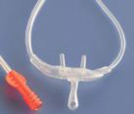 ETCO2 Oral Nasal Sampling Cannula Oral / Nasal Sampling Line Smart CapnoLine Pediatric Straight Prong / NonFlared Tip 25/Case , Covidien 007266