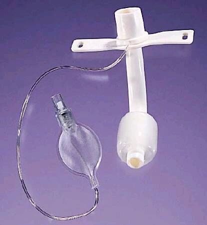 Tracheostomy Tube, Size 10.0 Single-Cannula, 10.0 mm I.D, 13.8 mm O.D. x 105 mm L, 1/bx , Covidien 10SCT