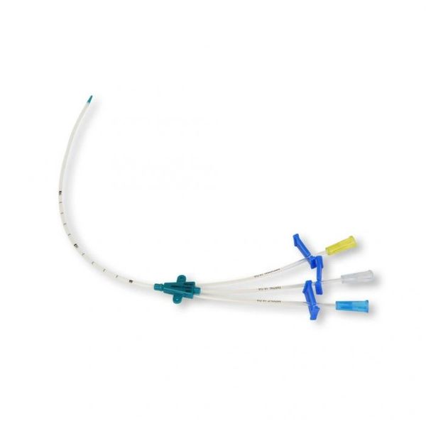 Triple Lumen Catheter, 12.5FR, 13cm, Curved Extensions, 5/ctn , Covidien 8888233113