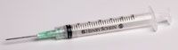 Syringe 3cc 21gx1" HSI w/ Needle 100/Bx, 8 BX/Case , HS 904462