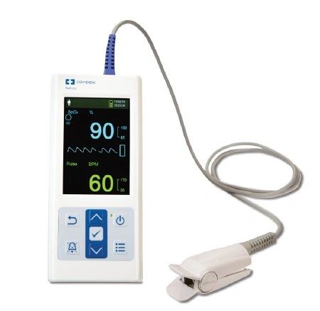 Handheld Pulse Oximeter Nellcor PM10N Battery Operated Audible and Visual Alarm , Covidien PM10N-PDN