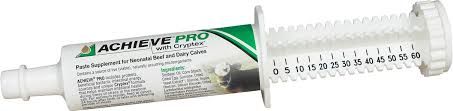 Achieve Pro with Cryptex Paste Supplement for Neonatal Beef and Dairy Calves, 60gm , 12/Case , Agrilabs 135