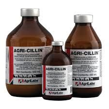 Agri-Cillin Sterile (Penicillin G Procaine) Injectable Suspension, 500mL , Agrilabs 1888