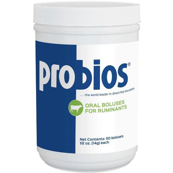 Probios Oral Boluses for Ruminants, 14gm, 50 Count , Agrilabs 73607