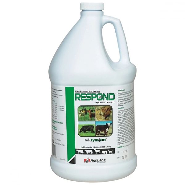 Respond Appetite Drench with Zymace, 1 Gallon , Agrilabs 9115