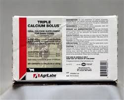 Triple Calcium Bolus, Rapid Release 176gm, 36 Count , Agrilabs 303