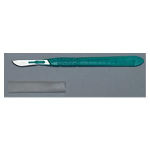 Scalpel Bard-Parker Conventional Size 10 Stainless Steel / Plastic Sterile Disposable , 10/Box , Aspen Surgical 371610