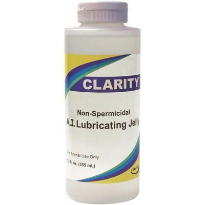 Clarity Non-Spermicidal Artificial Insemination Lubricating Jelly, 12oz , 12/Case , Aurora Pharm 59017